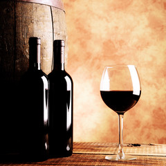 red wine glass