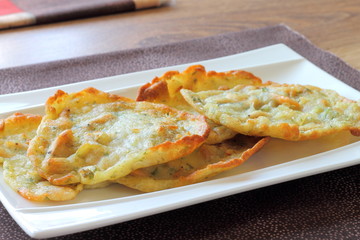 Tortitas de camarones