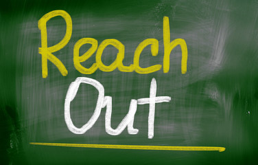 Obraz premium Reach Out Concept