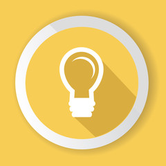 Light bulb symbol,vector