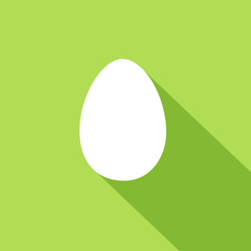 Vector Logo Egg, Flat Graphic