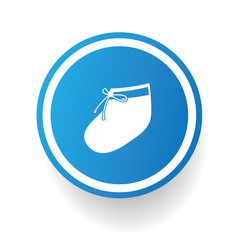 Sock symbol,vector