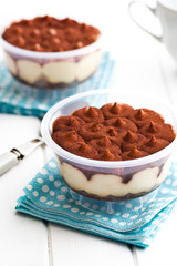 dessert tiramisu in cup
