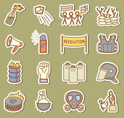 Revolution icons