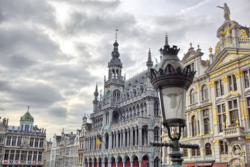 Fototapeta na wymiar Grand Place, Bruksela, Belgia