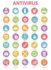 Computer security,Virus computer icons