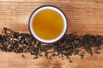 Traditional tea background.