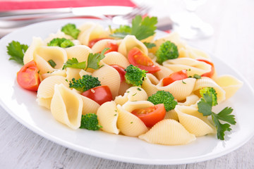 pasta and vegetable