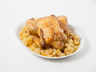 Roasted Chicken with potatos