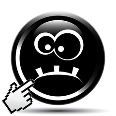 MONSTER FACE ICON