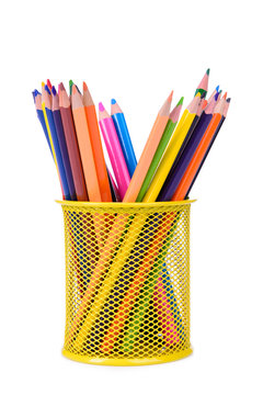 Colour pencils isolated