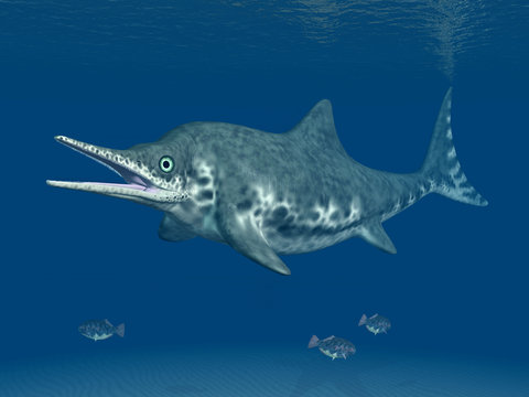Ichthyosaurier Stenopterygius