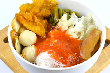 Suki meal set.Asian food style.