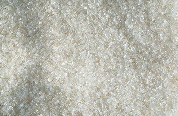 Sugar background. Shallow depth of field.