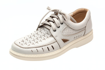 White mens shoe