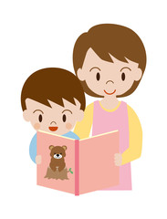 Obraz premium 読書