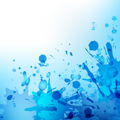 niebieskie tło © Rzoog