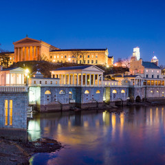 Philadelphia Art Museum and Fairmount Water Works