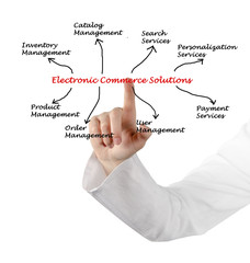 Obraz premium Electronic Commerce Solution