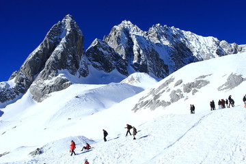 Jade Dragon Snow Mountain in China