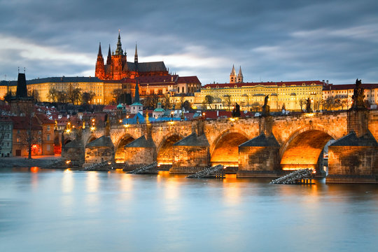 City castle in Prague