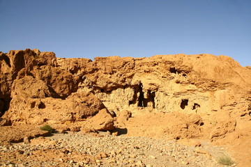 les grottes de Messalite à Tata