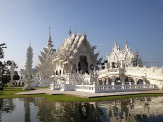wat rongkhun in thailand
