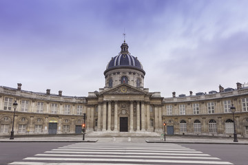 Fototapeta premium night time view of The Institut de France