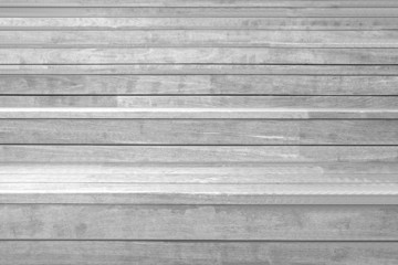 close - up Wood Plank Stair Steps