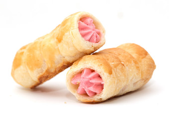 tube with cream on a white background. macro