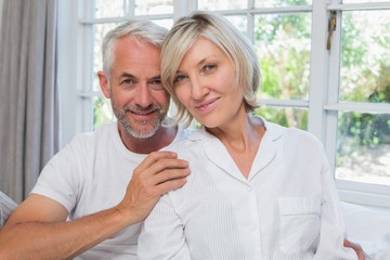 Portrait of a happy mature couple
