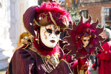 Naklejka premium Carnival of Venice