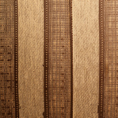 Striped brown cloth