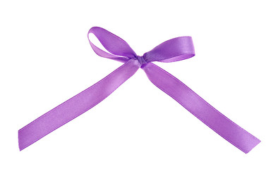 Cloth tape bow isolated