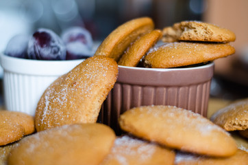 honey cookies with sugar