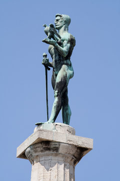 Victor Monument in Belgrade, Serbia