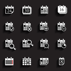 Calendar Icons & Symbols.