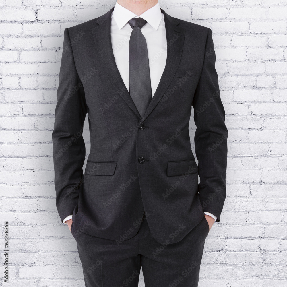 Wall mural businessman in suit