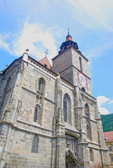 Fototapeta na wymiar Church in Brasov