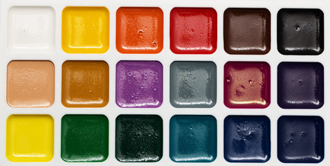 background of new watercolors