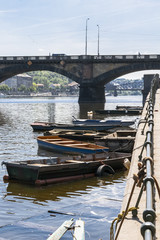 Boats near the shore