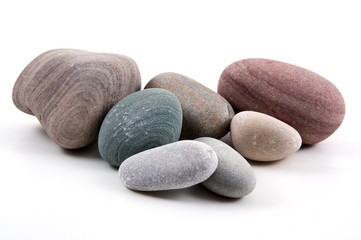 Farbige Steine