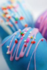 Ice Blue Colorful Chocolate Ball