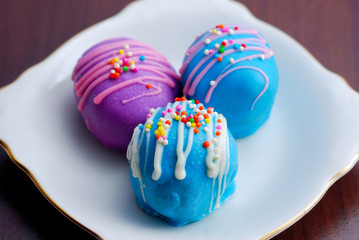 3  Colorfull Chocolate Ball