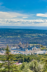 Obraz premium El Escorial monastery near Madrid, Spain.