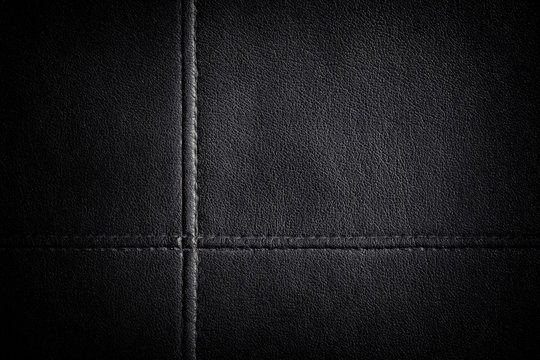 Leather stitched texture