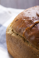 Bread on the table