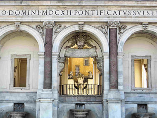 Acqua Paola Fountain In Rome