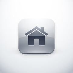 icône bouton internet maison