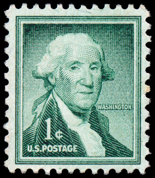 USA - CIRCA 1954: A stamp printed in the USA, shows the Portrait
